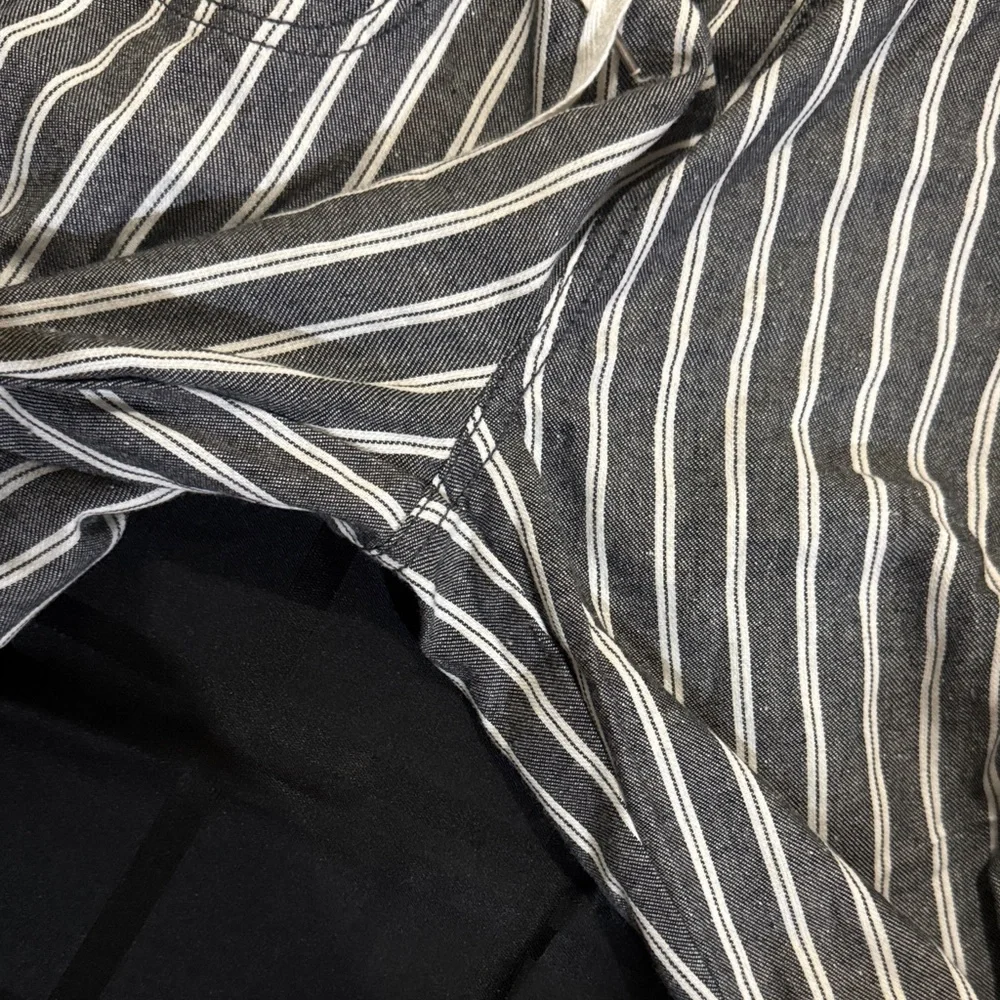 Striped Drawstring Pants - Picture 4 of 7